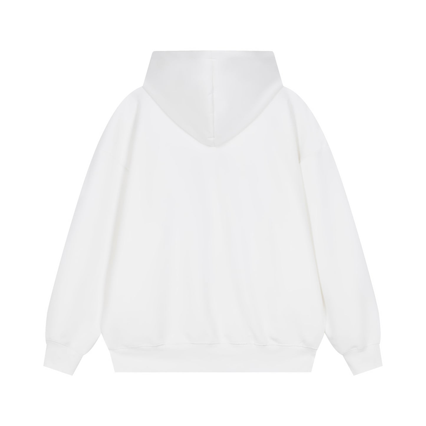 White DuoMatch anime hoodie back view