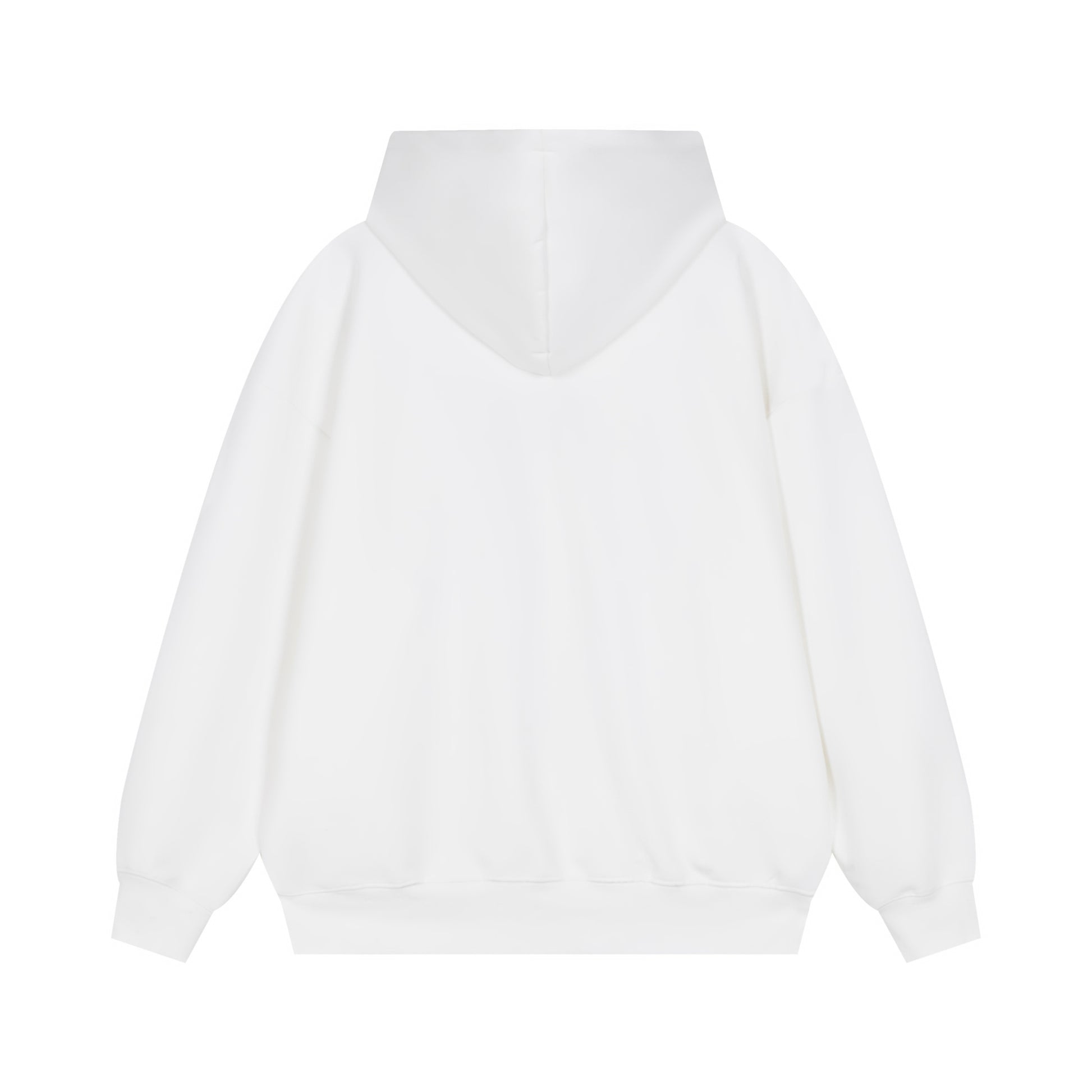 White DuoMatch anime hoodie back view