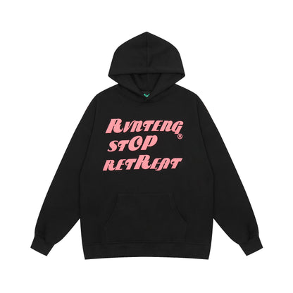 Women's Oversized Graphic Print Hoodie Long Sleeve Pullover Streetwear Casual Fall Winter Sweatshirt