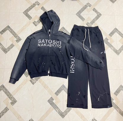 Satoshi Nakamoto Luke Fleece Sweatpants