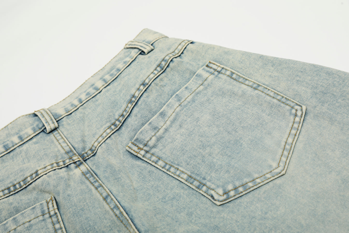 Star Graffiti Print Barrel Leg Jeans High Waist Washed Wide Leg Denim Streetwear Y2K Graphic Pants | Star Club