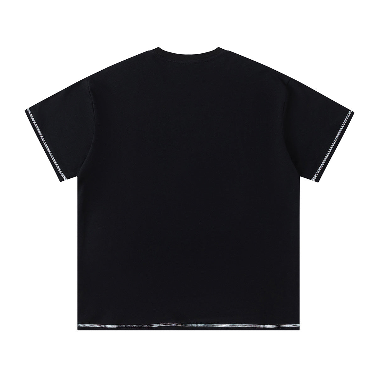 Trapstar black and charcoal graphic T-shirt and drawstring shorts set with contrast stitching - view 16