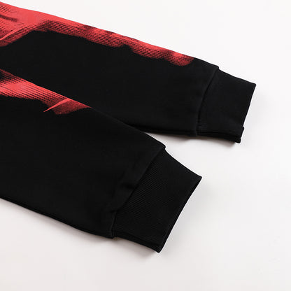 Hellstar Sport Logo Hoodie 'Black/Red'