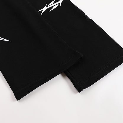 Hellstar Path To Paradise Flare Sweatpants 'Washed Black'