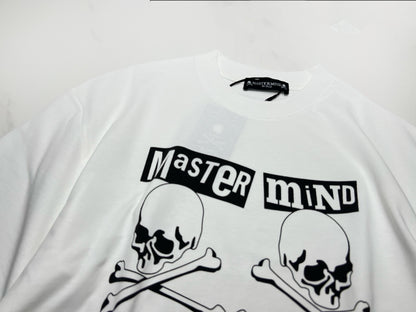 SAINT Mxxxxxx × MASTERMIND WORLD SS T-SHIRT / MASTERMIND / BLACK & WHITE