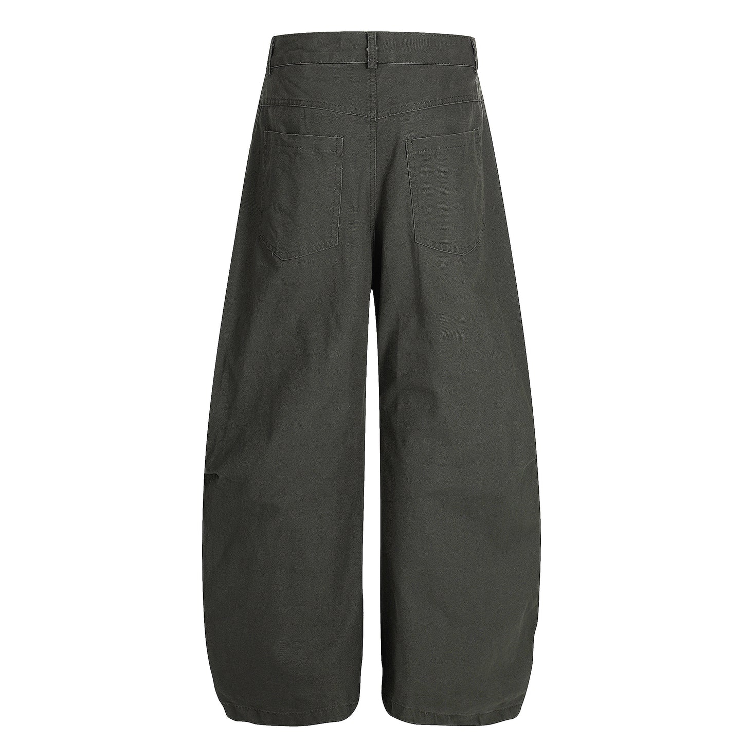 High waist barrel leg wide pants - size chart