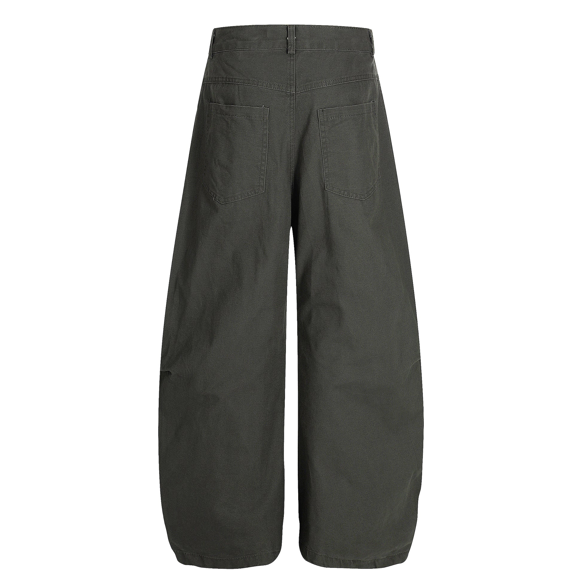 High waist barrel leg wide pants - size chart