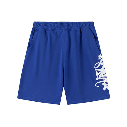 Unisex Graphic T-Shirt and Shorts Set, Crewneck Casual Two-Piece Outfit