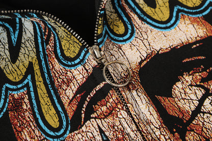 God's Liberty Zip-Up Hoodie (Black)