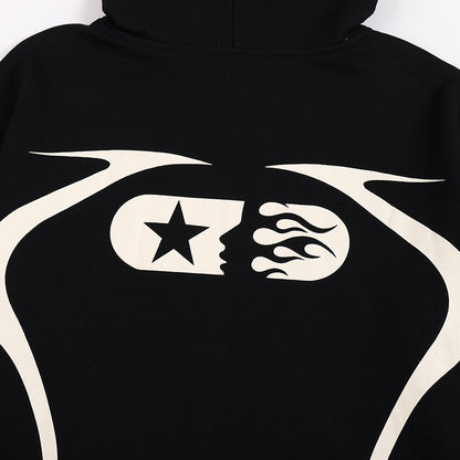 Hellstar Tribal Flame Tracksuit Set