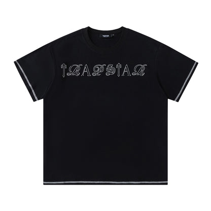 Trapstar Unisex T-Shirt and Shorts Set, Graphic Streetwear Drawstring Casual