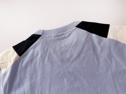 Martine Rose Oversized Panelled T-Shirt / Blue