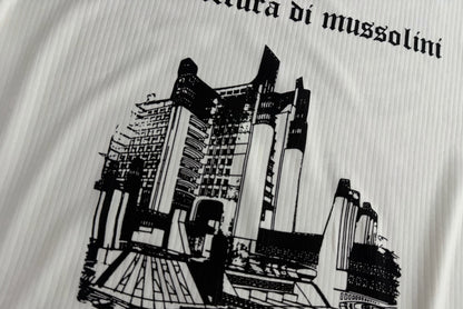 Enfants Riches Déprimés Architettura Di Mussolini Rib T-Shirt
