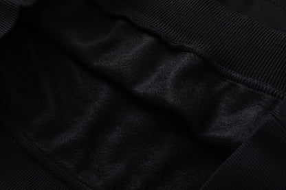Trapstar Black Graphic Hoodie and Joggers Tracksuit Set, Two Piece Streetwear Outfit