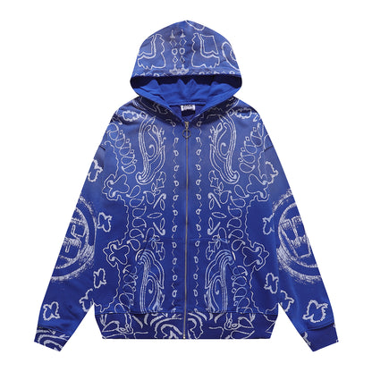 Vale Forever Flag Zip Up Hoodie