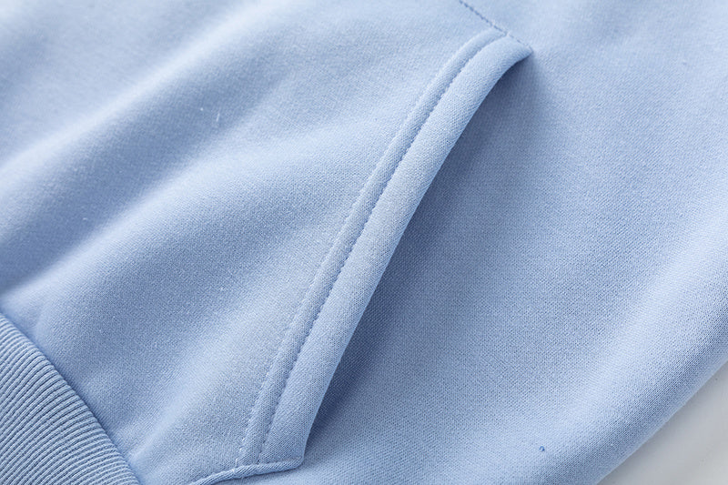 Light blue Trapstar graphic hoodie and matching joggers tracksuit set with drawstrings and zip hems - view 17
