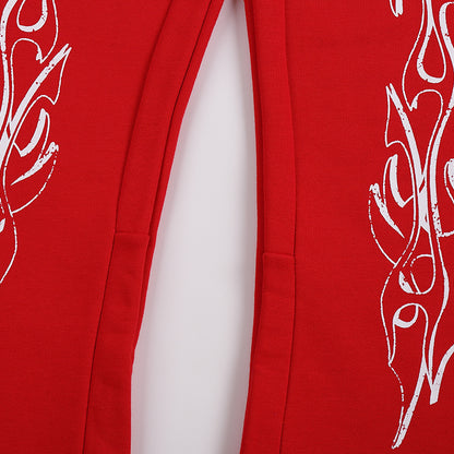Hellstar Flame Flare Sweatpants