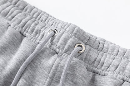 Trapstar Black and Gray Graphic Hoodie and Joggers Tracksuit Set, Two Piece Streetwear Outfit