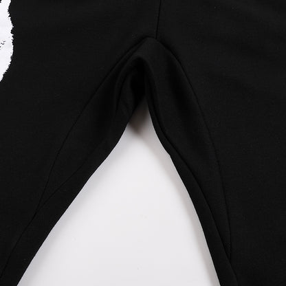 Hellstar Skate Crosshair Flared Sweatpants 'Black'