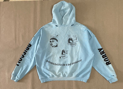 Bobby Driscoll Hoodie - Baby Blue