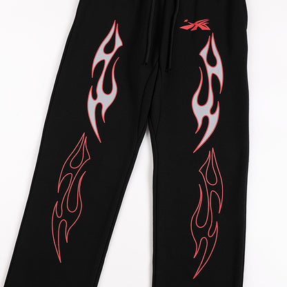 Hellstar Future Flame Sweatpants 'Black'