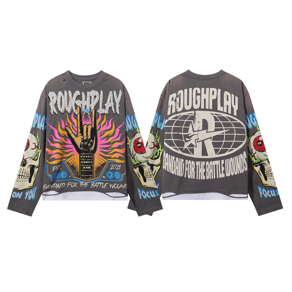编号R532，RoughPlay🩹Rock Long Sleeve22 - 18