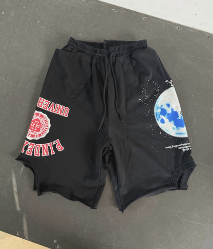 Reconstructed Sweat Shorts 'Black'