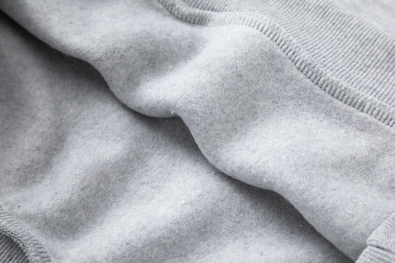 Blue, gray, and white chevron hoodie with matching joggers tracksuit set - view 18