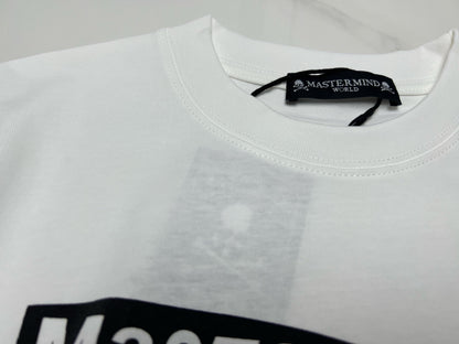SAINT Mxxxxxx × MASTERMIND WORLD SS T-SHIRT / MASTERMIND / BLACK & WHITE