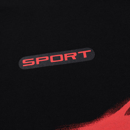 Hellstar Sport Logo Hoodie 'Black/Red'