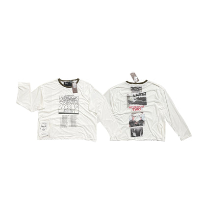 Paly Hollywood Heaven's Gate Ringer Long Sleeve Tee