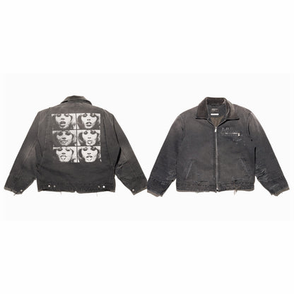 Enfants Riches Déprimés Blanket Lined Work Jacket 'Black'