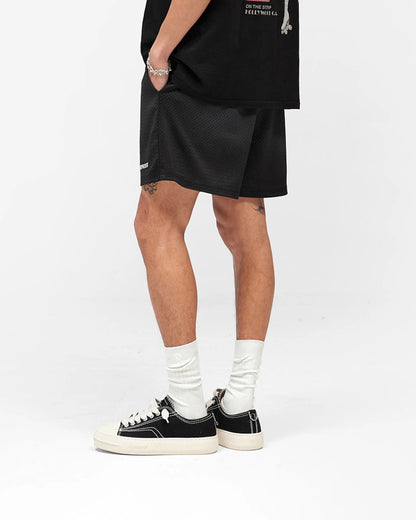 Washed Mesh Shorts