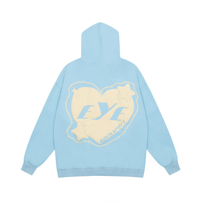 Women's Oversized Graphic Print Hoodie Long Sleeve Pullover Streetwear Casual Fall Winter Sweatshirt