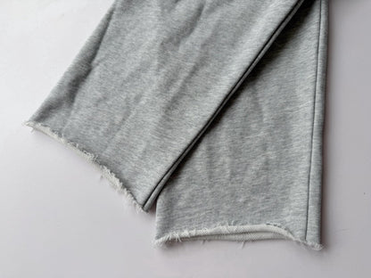 Protocol Index Fake Two-Piece Hoodie Washed 480g Deconstructed Raw Hem Drawstring Waist Streetwear Heavy Fleece | Phantom Layer
