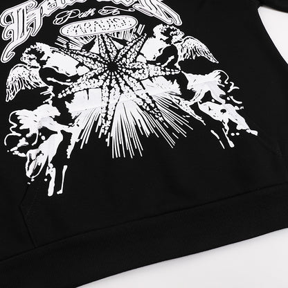 Hellstar 'We Found Our Victory' Hoodie 'Black'