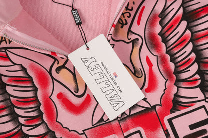 Flag Zip-Up Hoodie