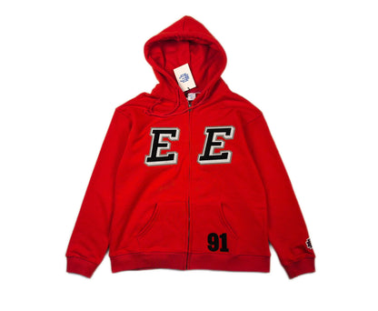 Eric Emanuel EE Felt Zip-Up Hoodie