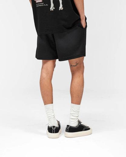 Washed Mesh Shorts