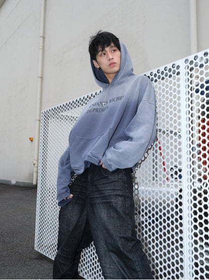 Classic Logo Hoodie - Sun Faded Aqua