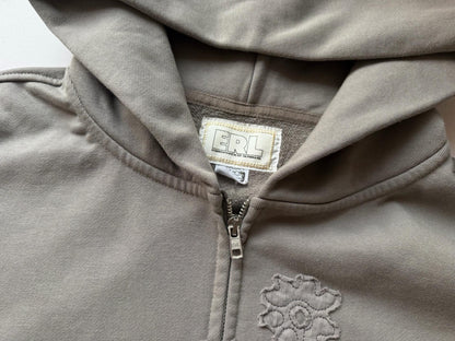 ERL Venice Heavyweight Appliqué Zip-Up Hoodie