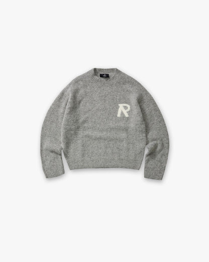 Knitted Bouclé Polo