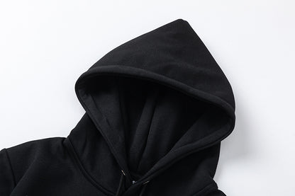 Trapstar Black Graphic Hoodie and Joggers Tracksuit Set, Two Piece Streetwear Outfit
