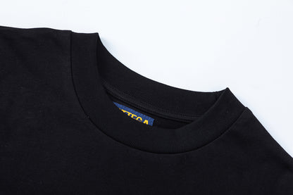 Oversized Graphic Print Short Sleeve T-Shirt Bold Slogan Street Casual Unisex Tee | Take A Joke