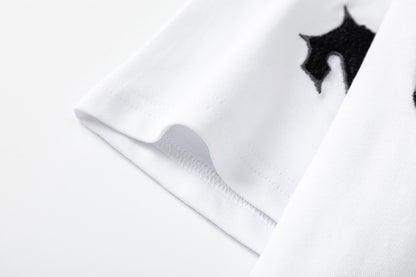 Trapstar Unisex T-Shirt and Shorts Set, Gothic Logo Streetwear Outfit