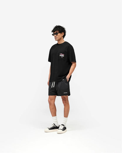 Washed Mesh Shorts