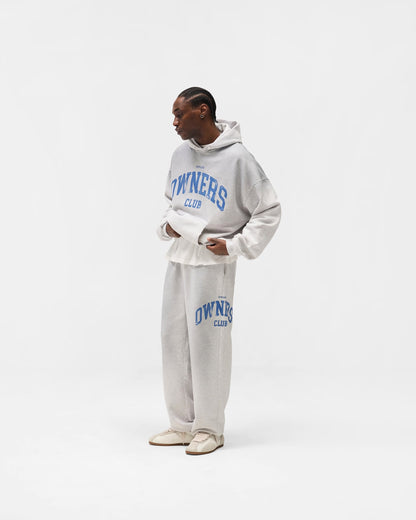 Represent Owners Club Sweatpants in Sprayed Ice Grey Marl