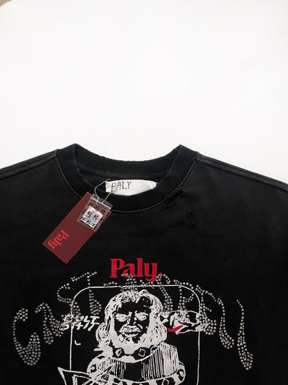 Cast-A-Spell Distressed Sweatshirt