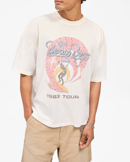 The Beach Boys T-Shirt - Flat White