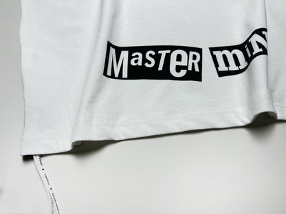 SAINT Mxxxxxx × MASTERMIND WORLD SS T-SHIRT / MASTERMIND / BLACK & WHITE